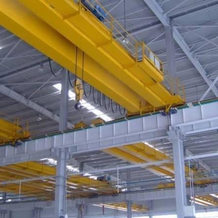 Fabrika içi kaldırma ve taşıma için 10 ton kapasiteli tavan vinci