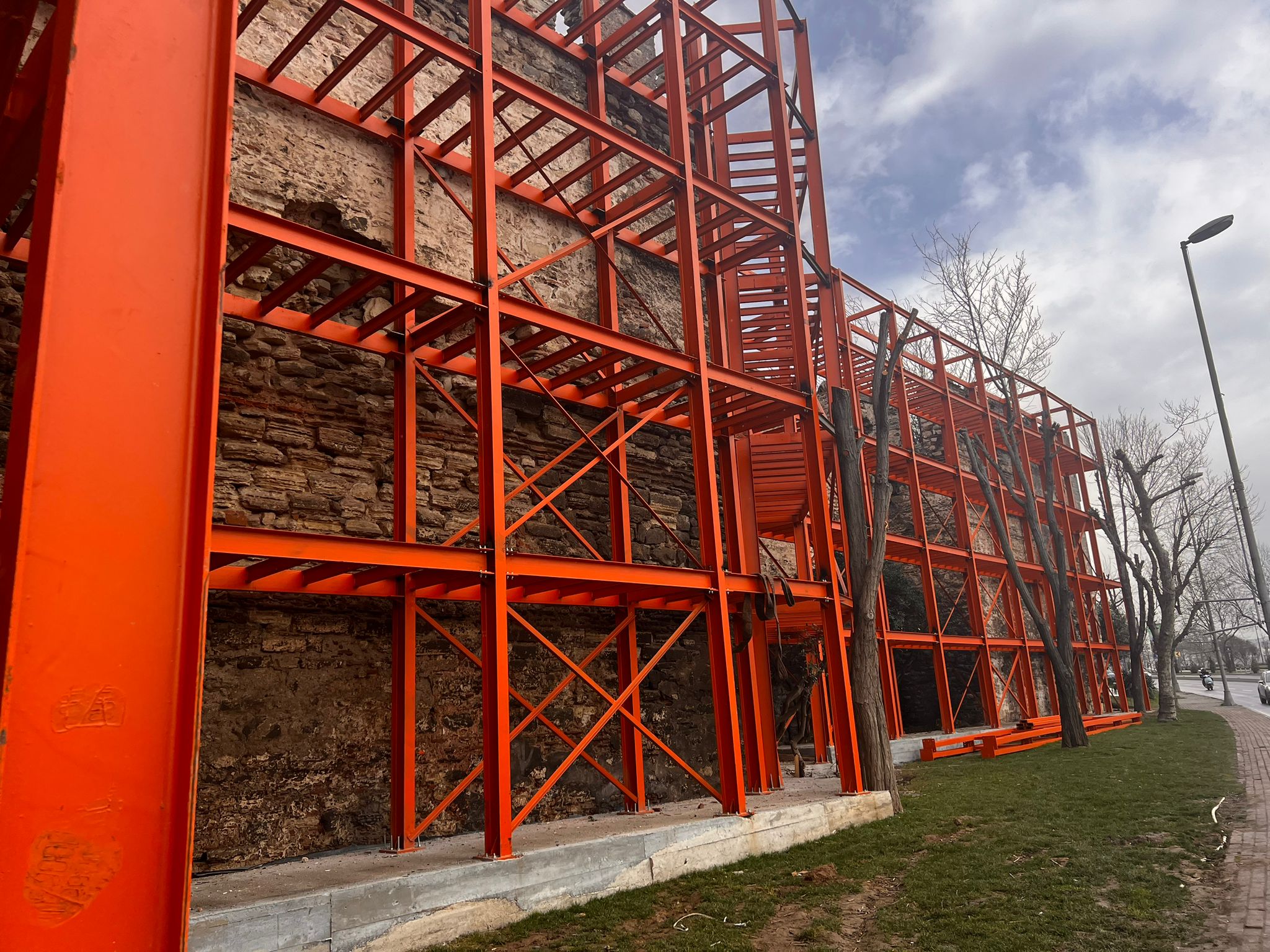 Topkapı Surları İskele Sistemi 210 ton