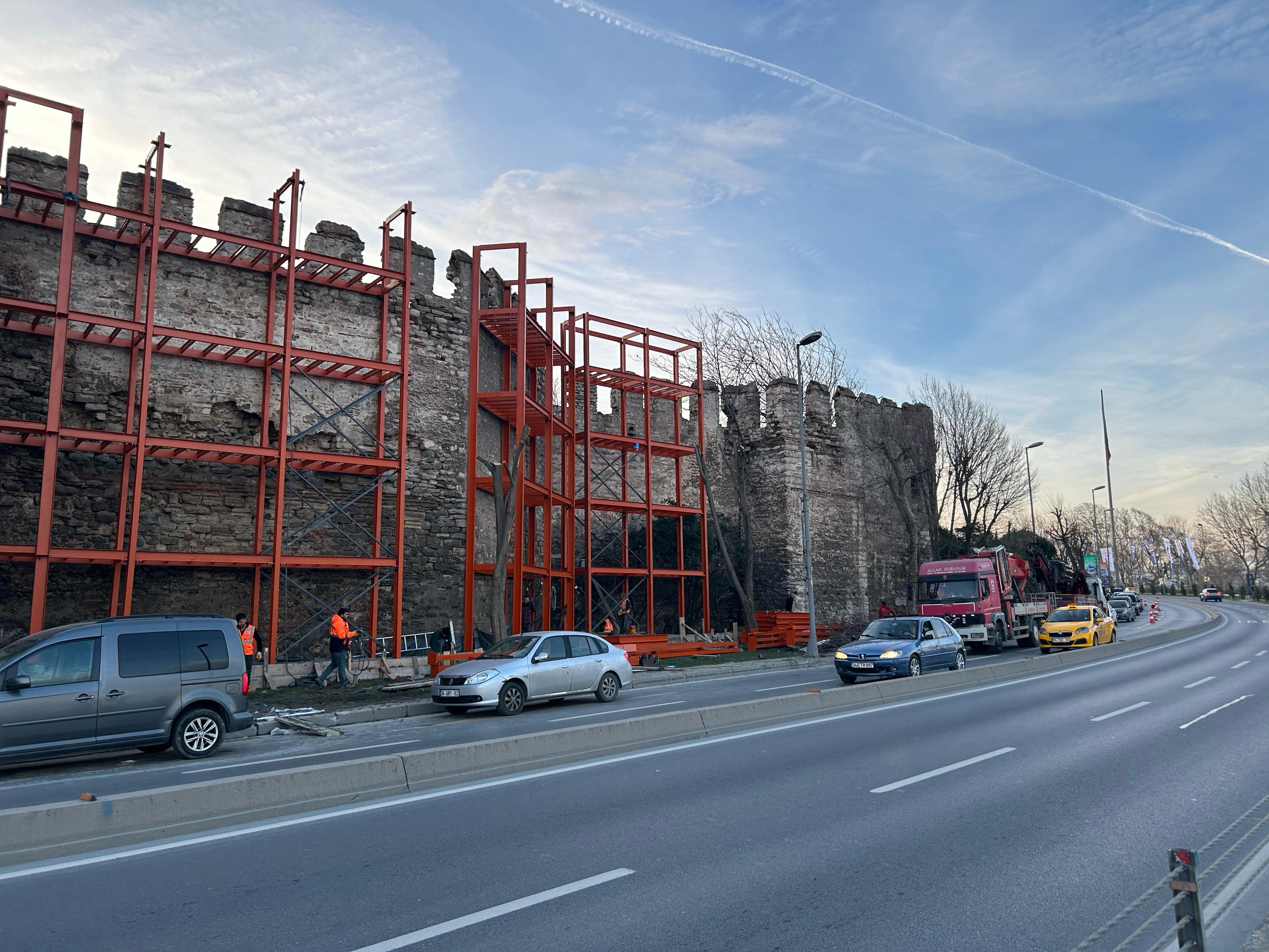 Topkapı Surları İskele Sistemi 210 ton