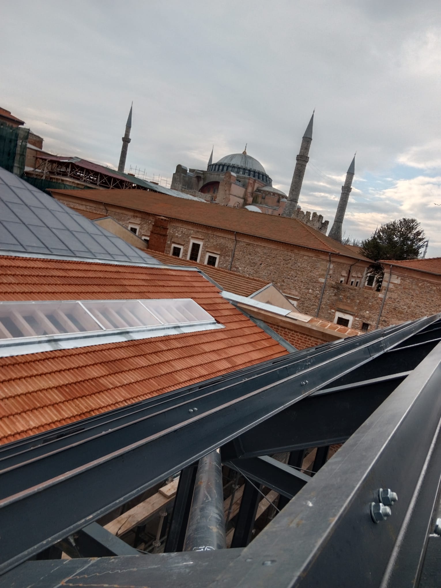Topkapı Sarayı Transmisyon Odası Çelik Restorasyonu 160 Ton