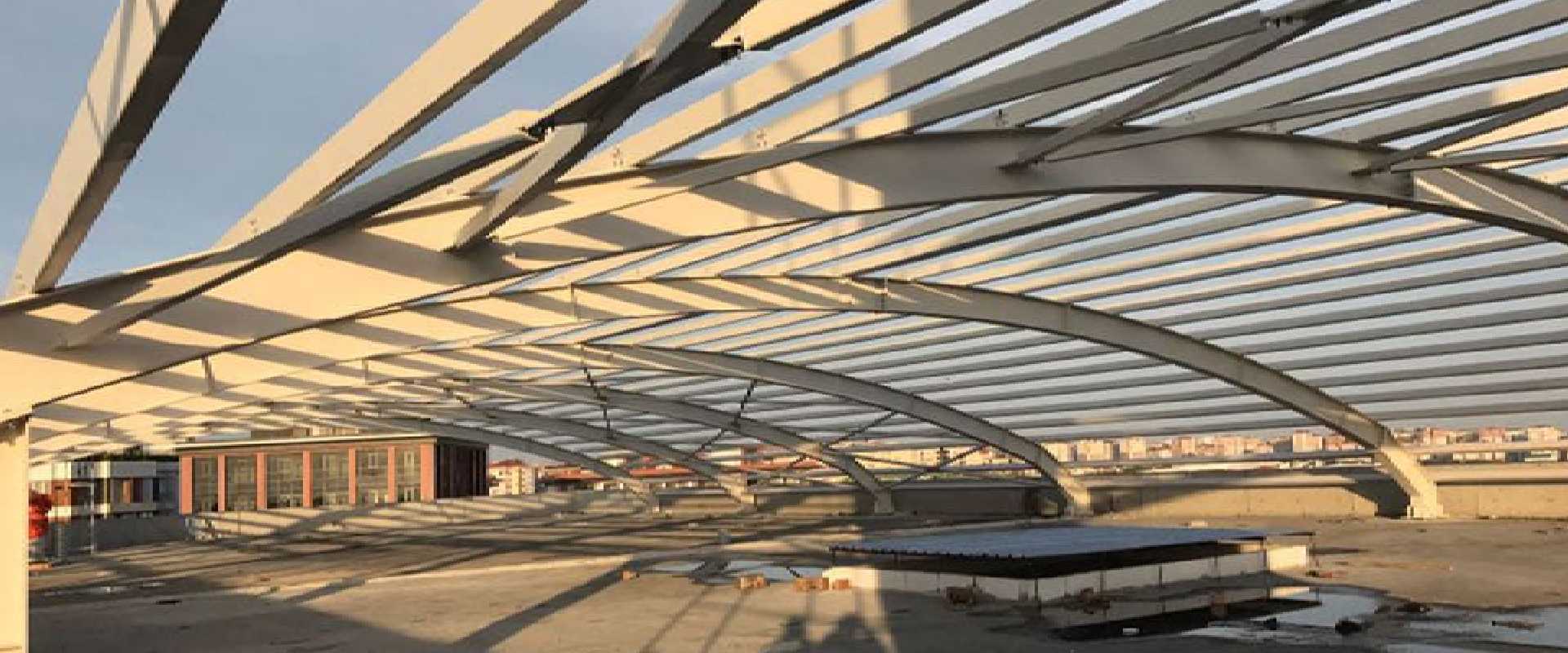 Oğuzkaan Koleji Tonoz Çatı  110 ton 