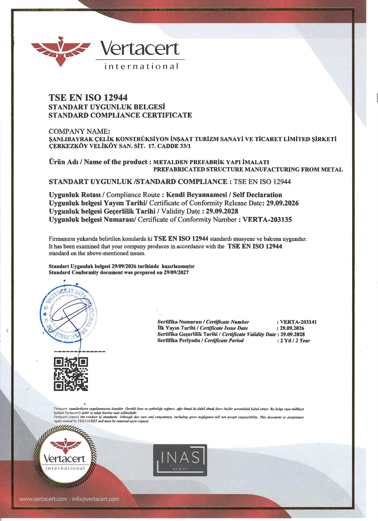 TSE EN ISO 12944