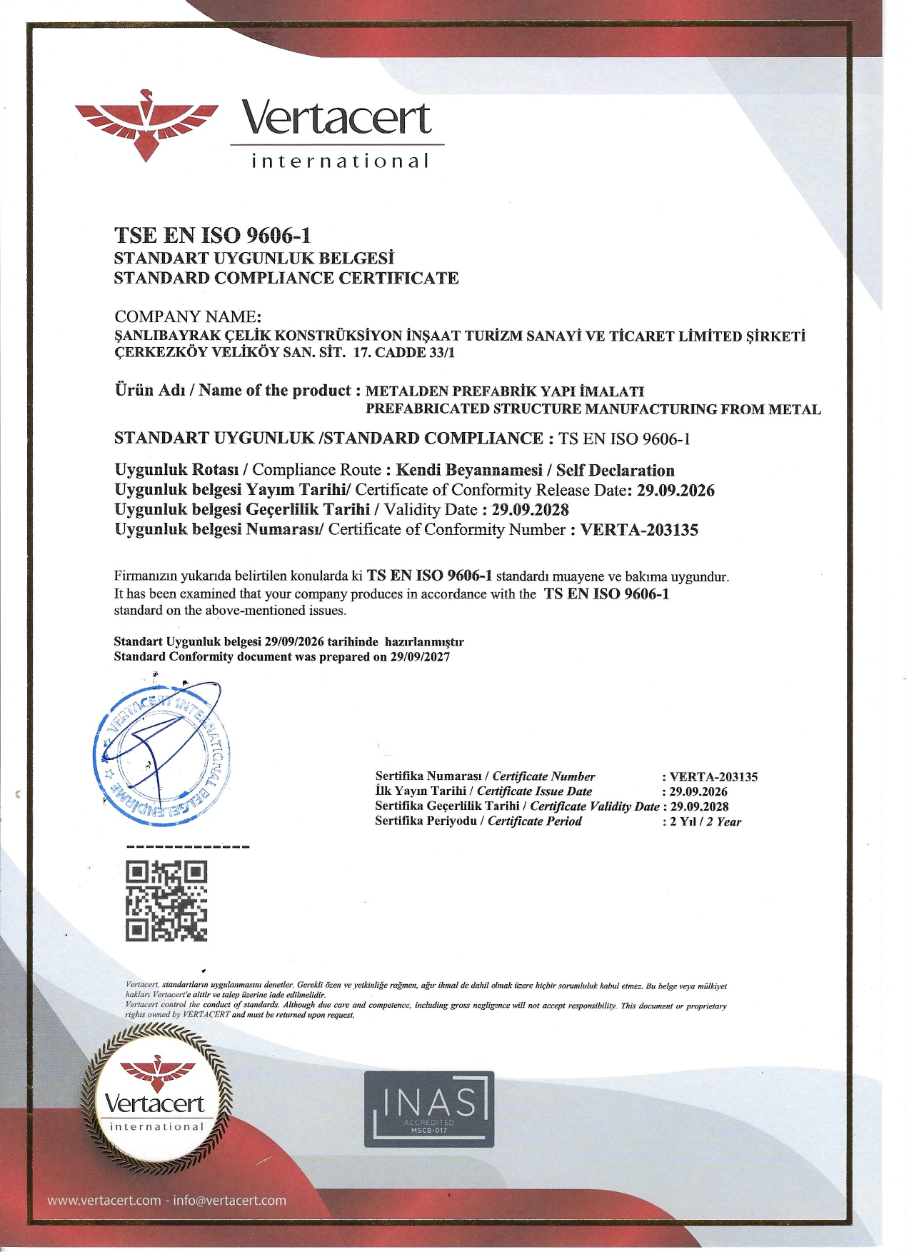 TSE EN ISO 9606-1